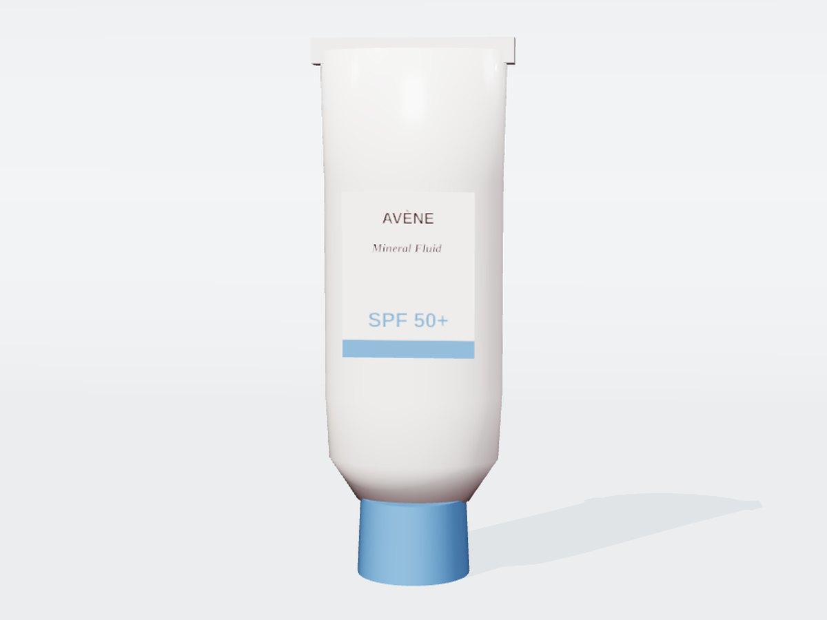 Ilustracija tube: Avène Mineral Fluid SPF 50+